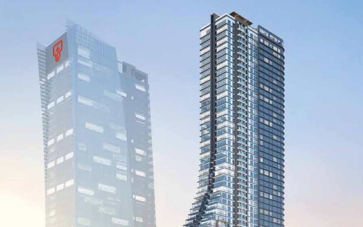 The Khaya Residences tower on Jalan Bangsar