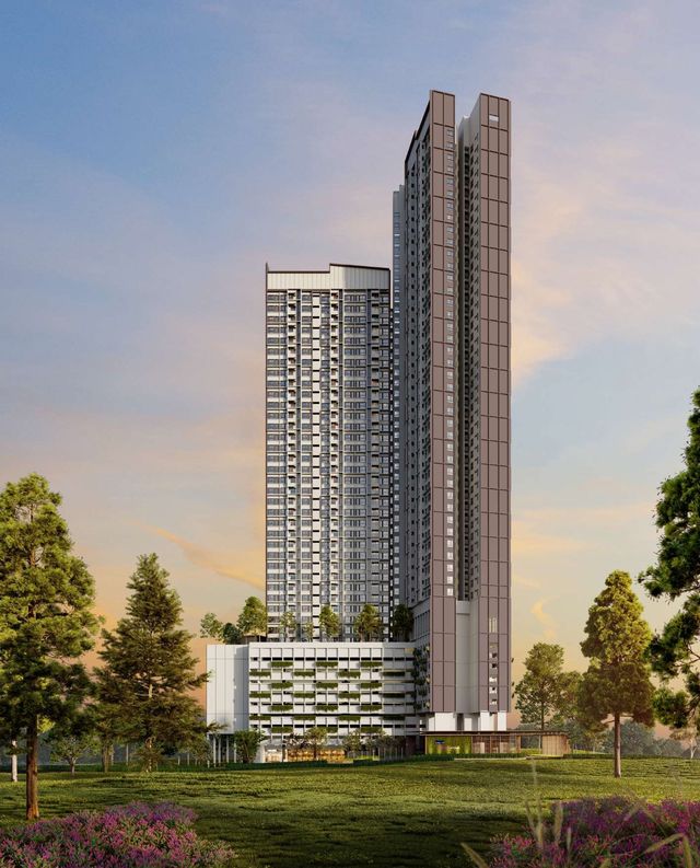 The Queenswoodz towers at Bukit Jalil