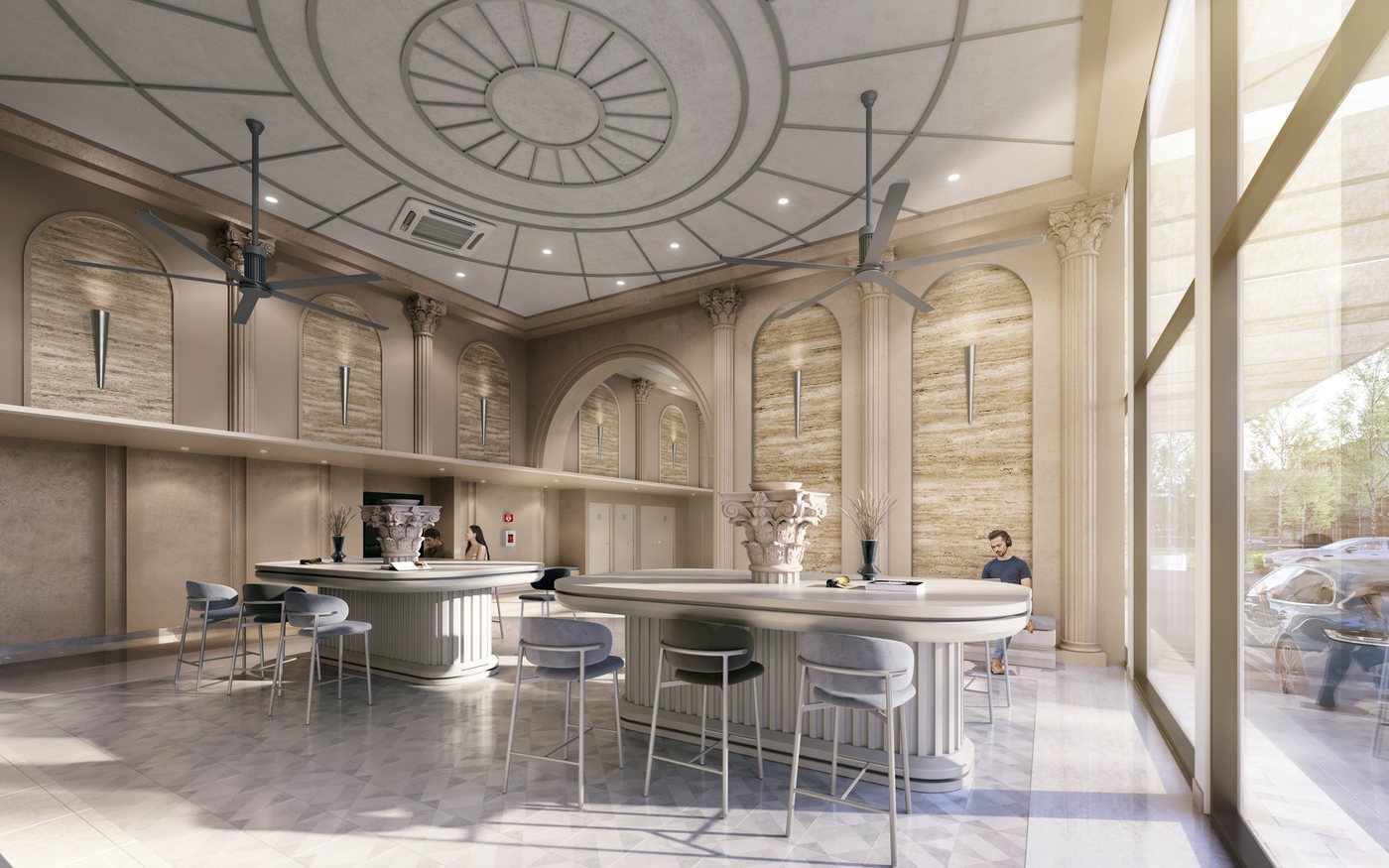 Aldenz Lounge at ground level, The Aldenz Damansara Perdana