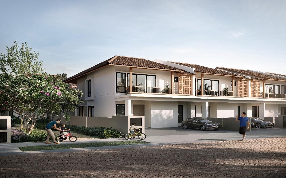 Type C 26 by 70 foot garden home at Avalon Cybersouth