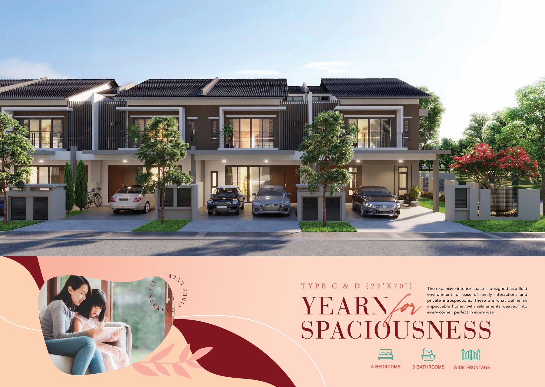 The Ayana streetscape at Caledonia