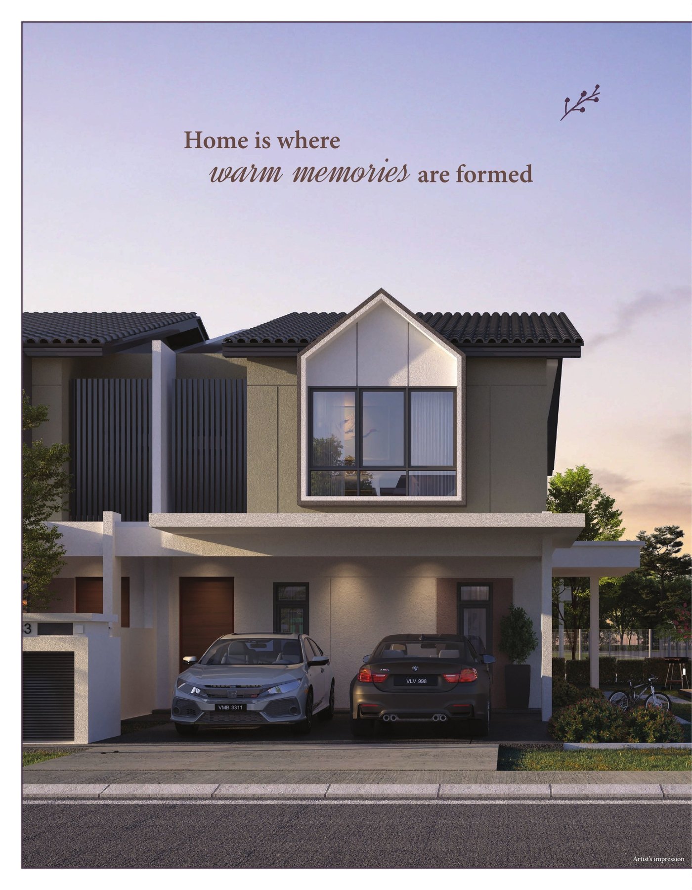 A two-storey link home at Kamelia, Caledonia