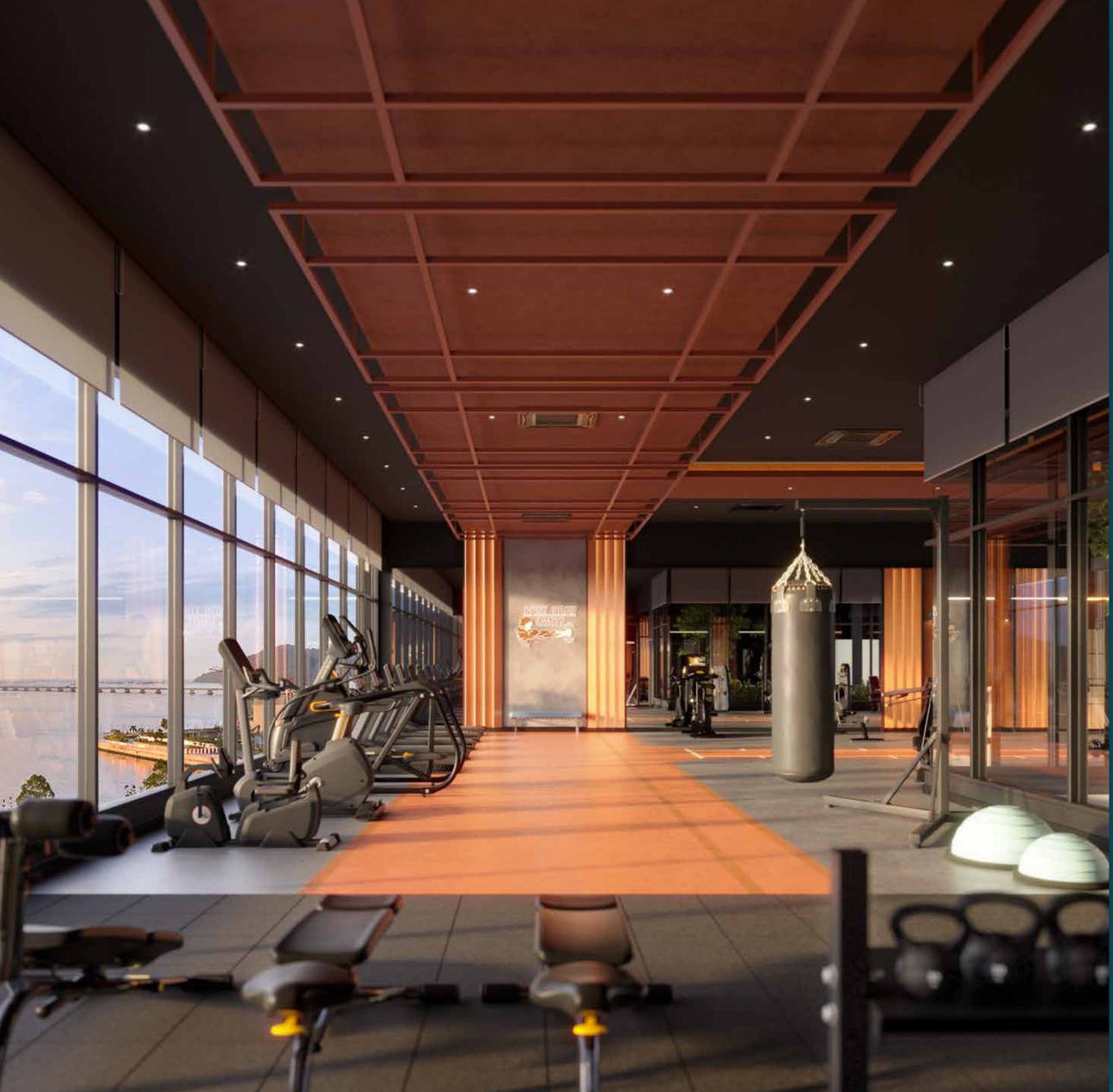 The TideFit Studio gymnasium at The CapeHauz