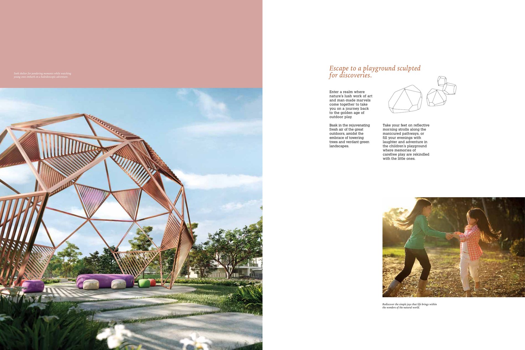 The children’s playground at Bandar Seri Coalfields