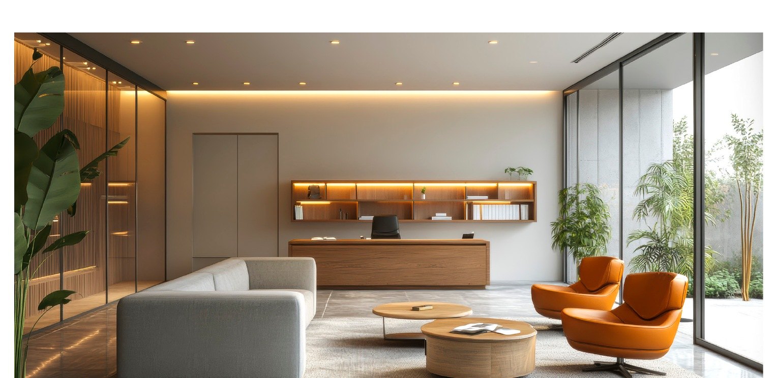 Living area in a town villa at Daya Residence