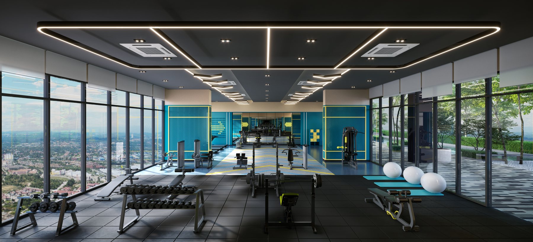 Pulse Gym at D'Evia Residences