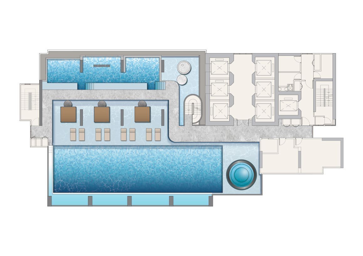 Divine KLCC The Poise pool level plan