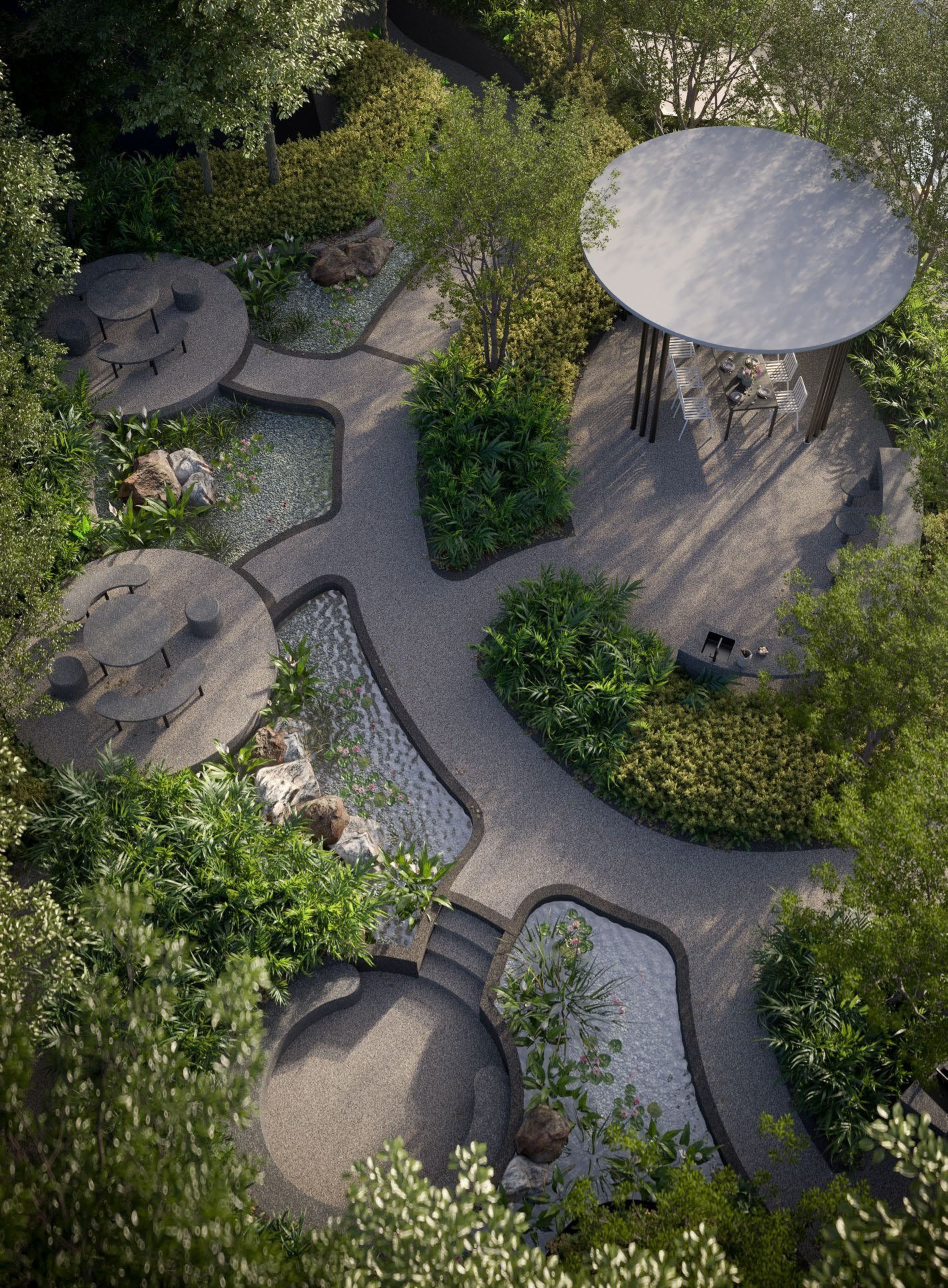 The Sanctuary garden level at Divine KLCC
