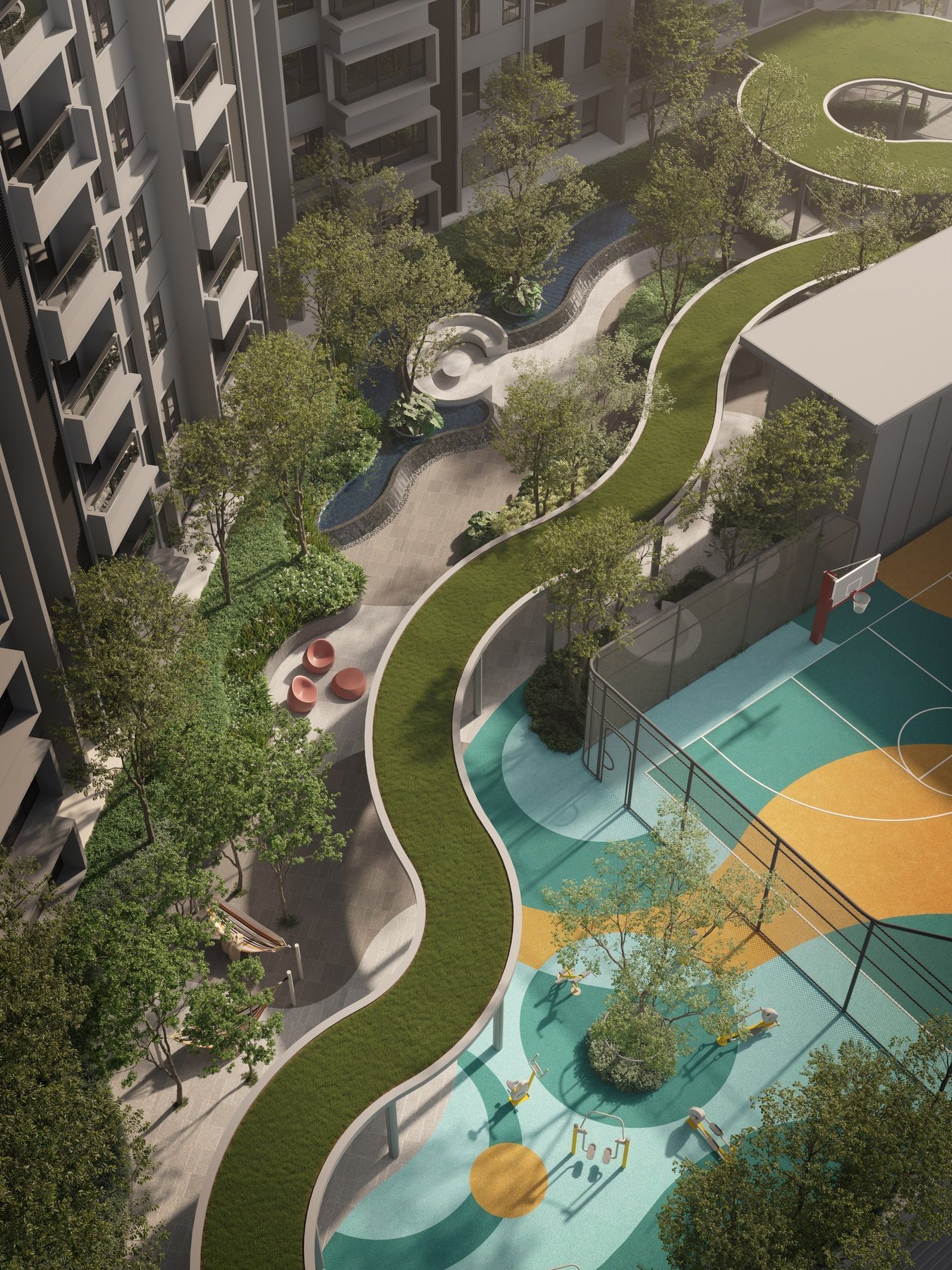 Coastal Fit and Seaside Court at The Lighthauz