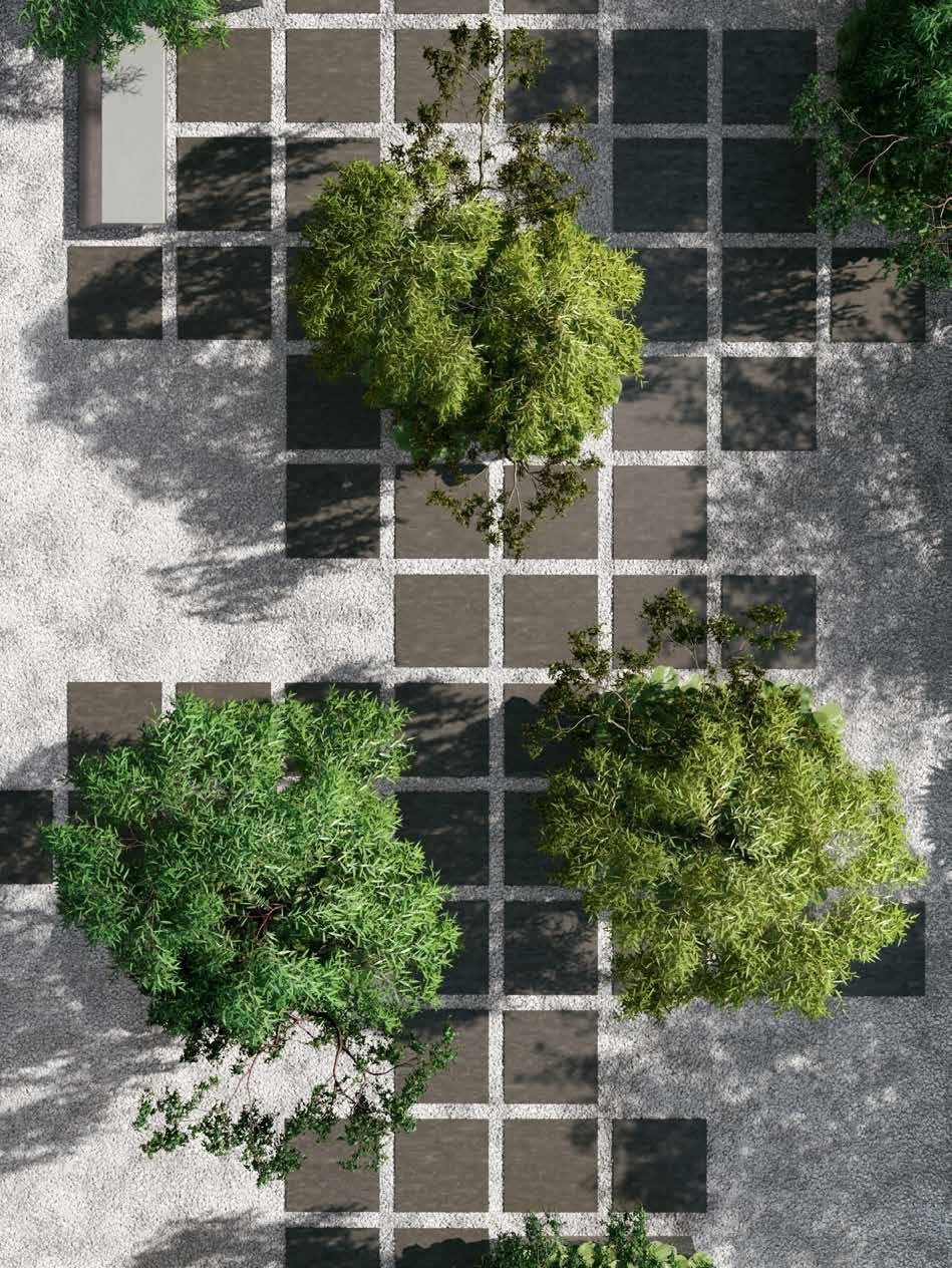 Landscape deck at Jewel by Oxley KLCC from above