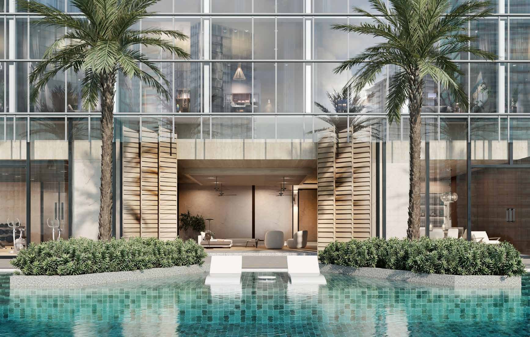Pool lounge at Jewel by Oxley KLCC