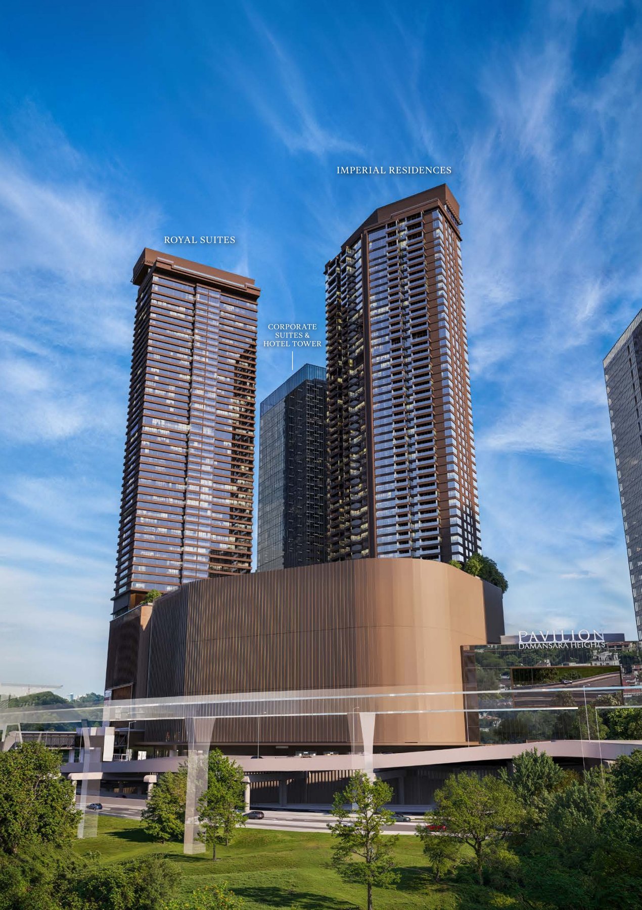 Royal Suites tower at Pavilion Damansara Heights