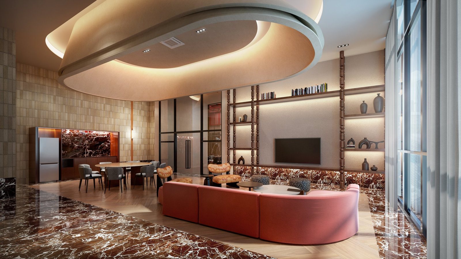 Sky music lounge on Level 51 at Phoeniz Suites KL City Centre