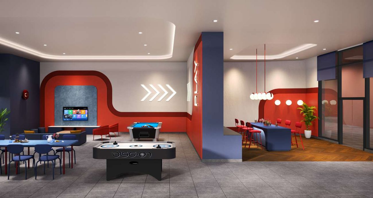 Queen's Hall games room at The Queenswoodz Bukit Jalil