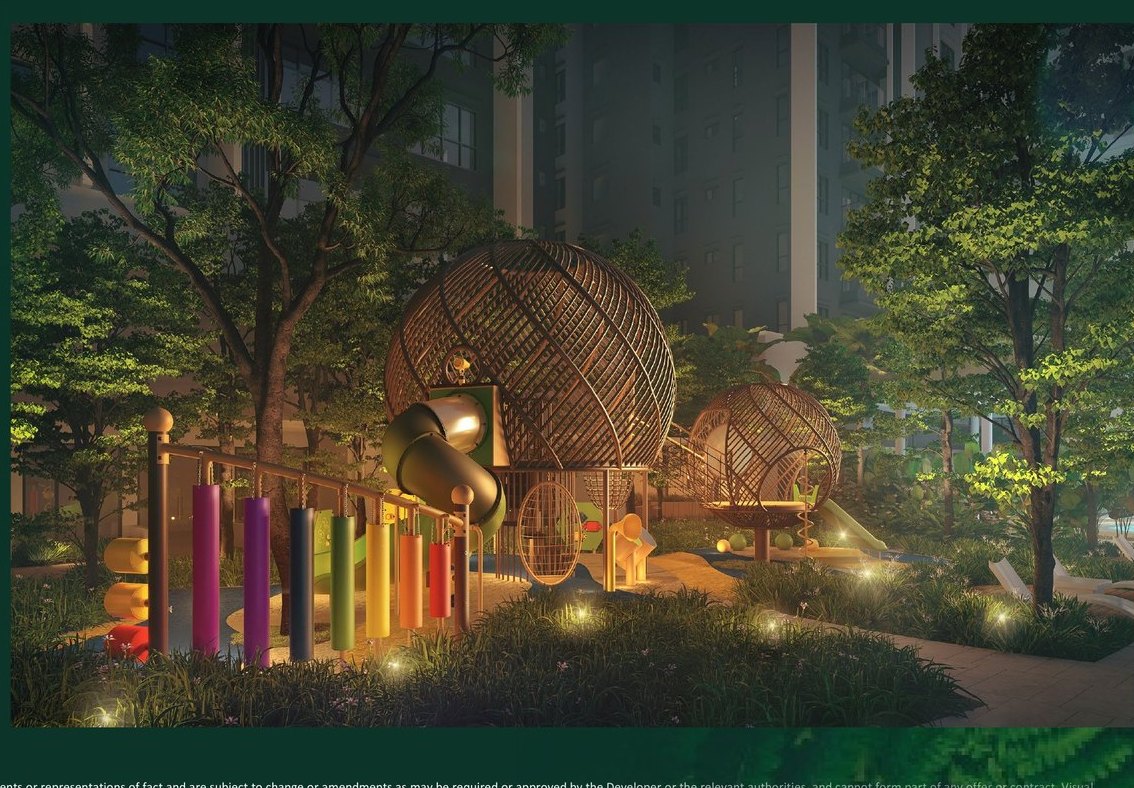 The Nature Playscape on Level 9 at Rainfora Residences