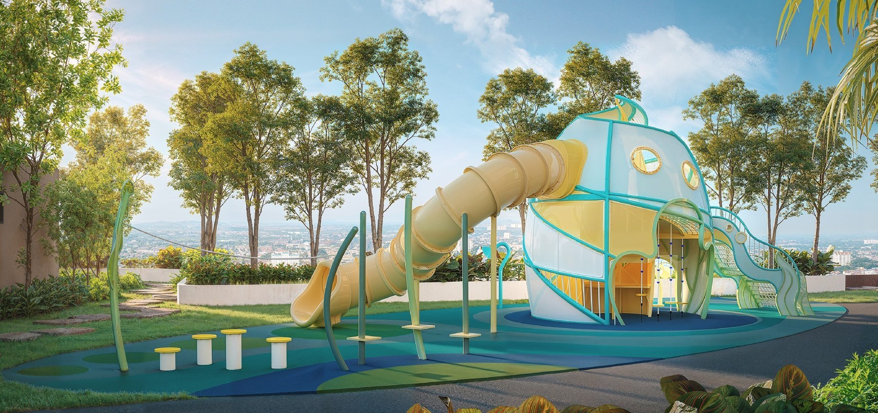 Heart of Sea playground at Tagbay Suites
