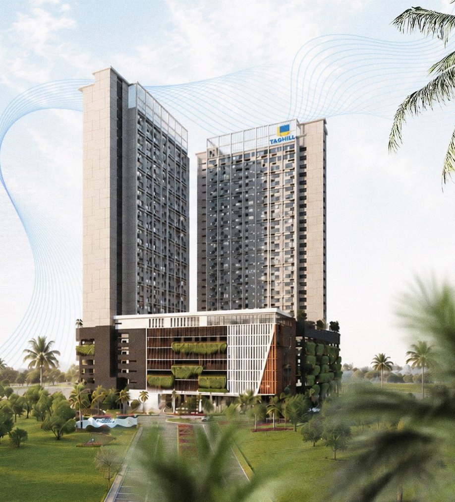 Tower A and Tower B at Tagbay Suites, Melaka